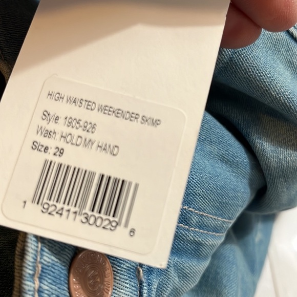 MOTHER High Waisted Weekender Skimp Size 29 NWT - Picture 5 of 15